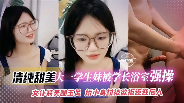 学生妹系列-稚嫩反差婊学生被学长强行爆操，丝袜制服欲拒还迎 实在是极品--
