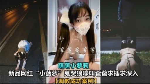 萌萌小萝莉新品网红“小菠萝”鬼哭狼嚎叫爸爸求插求深入【调教成功案例）】